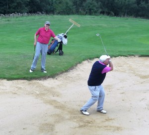 Probus Golf Day (bunker) 1.8.17