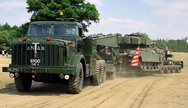 Mighty Antar Tank Transporter Capture